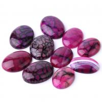 Rose Agate Cabochon Oval 25*35mm 30*40mm Sold By PC