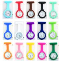 Závěsné hodinky, Plastický, s Sklo & Silikon, Životodolný voděodolný & unisex, více barev na výběr, 86x40mm, Prodáno By PC