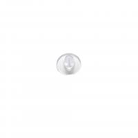 Silicone Ear Nut Component white Sold By Bag