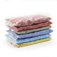 Χάντρες σπόρων Lustered Glass, Χάντρες από γυαλί Seed, Γύρος, λάμψη, DIY, περισσότερα χρώματα για την επιλογή, Sold Με τσάντα