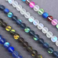 Moonstone Beads Round polished DIY  & smooth & frosted Sold By PC