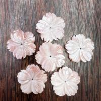 Pink Shell Perla Cap, Cvijet, Izrezbaren, možete DIY & različite veličine za izbor, roze, Prodano By PC