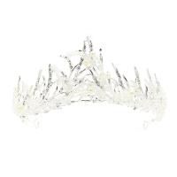 Bridal Tiaras Zinc Alloy Crown plated fashion jewelry & wedding gift & for woman Sold By PC