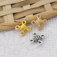 Zinc Alloy Connector Chinese Knot plated Sold By Bag