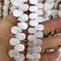 Naturlig Freshwater Shell Perler, du kan DIY, flere farver til valg, Solgt Per Ca. 40 cm Strand