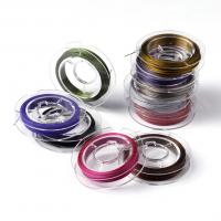 Tiger Tail Wire, plated, DIY, mixed colors, 0.45mm, Length:10 m, 10PCs/Bag, Sold By Bag