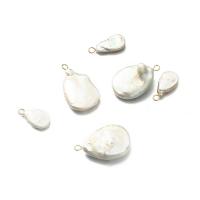 Freshwater Pearl Pendants with 304 Stainless Steel Galvanic plating Unisex Approx Sold By Bag