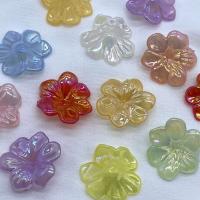 Jelly Style Akrylové korálky, Akryl, Květina, vstřikování, DIY & barevné á, více barev na výběr, 27mm, Cca 290PC/Bag, Prodáno By Bag