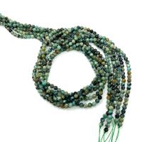 Turquoise Beads African Turquoise Round DIY & faceted mixed colors Sold Per Approx 14.96 Inch Strand