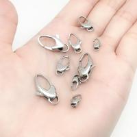 Stainless Steel Lobster Claw Clasp, 316 Stainless Steel, polished, DIY & Unisex & different size for choice, original color, Sold By PC