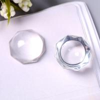 Kryształ kaboszon, DIY, Crystal Clear, 25mm, sprzedane przez PC