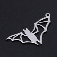 Stainless Steel Animal Pendants 201 Stainless Steel Bat Vacuum Ion Plating fashion jewelry & polished & DIY & Unisex Sold By Bag