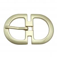 aleación de zinc hebillas cinturon, chapado en color dorado, dorado, libre de níquel, plomo & cadmio, 56x35x3.5mm,25mm, Vendido por UD