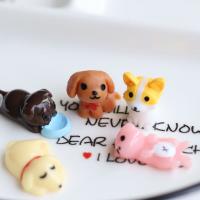 Mobile Phone DIY Decoration Resin Dog Sold By PC