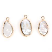 Freshwater Pearl Pendants with Zinc Alloy white Sold By PC