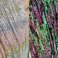 Mixed Gemstone Beads Natural Stone Round DIY & faceted 2mm Approx Sold By Strand