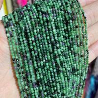 Perles de pierres précieuses mixtes, Pierre naturelle, Rond, DIY & différents matériaux pour le choix & facettes, plus de couleurs à choisir, 2mm, Environ 175PC/brin, Vendu par brin