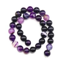 Natural Lace Agate Beads polished DIY purple Sold Per 38 cm Strand