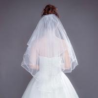 Doek Wedding Veil, handgemaakt, voor vrouw, meer kleuren voor de keuze, Lengte Ca 80-100 cm, 3pC's/Lot, Verkocht door Lot