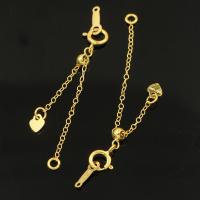 Gold Filled Extender Chain 14K gold-filled DIY 53mm Sold By PC
