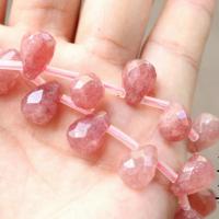 Gemstone Jewelry Beads Natural Stone Teardrop DIY & faceted nickel lead & cadmium free Approx Sold By Strand