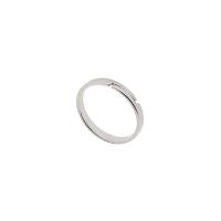 Stainless Steel Finger Ring 304 Stainless Steel Round machine polished fashion jewelry & DIY & Unisex original color Sold By PC