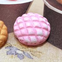 Mobile Phone DIY Decoration Resin Bread Tole Paintng pink Sold By Bag