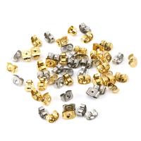 Stainless Steel Ear Nut  304 Stainless Steel Galvanic plating DIY & Unisex Sold By PC