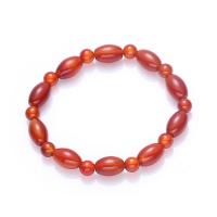 Red Agate Bracelets vintage & for woman 6mm 8*12mm Length Approx 5.51-6.29 Inch Sold By PC