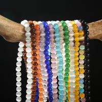 Cats eye smykker Perler, Runde, du kan DIY & forskellig størrelse for valg, flere farver til valg, Solgt af Strand