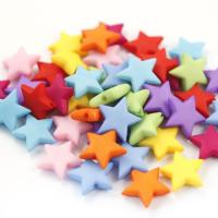 Opaque Acrylic Beads Star DIY 9mm Approx 1.5mm Sold By PC