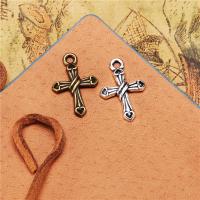 Zinc Alloy Cross Pendants plated Sold By PC