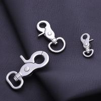 304 Stainless Steel Bag Lobster Buckle machine polished DIY & Unisex original color Sold By PC