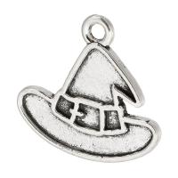 Zinc Alloy Hat Pendants antique silver color plated Unisex silver color nickel lead & cadmium free Approx 2mm Sold By KG