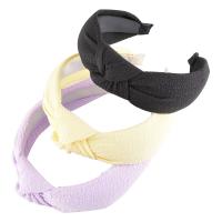 Hair Bands Polyester with Plastic handmade Korean style & for woman Sold By PC