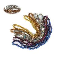 Niemagnetyczne koraliki z hematytu, Hematyt niemagnetyczny, Trójkąt, DIY, dostępnych więcej kolorów, 6x3mm, około 70komputery/Strand, sprzedane przez Strand