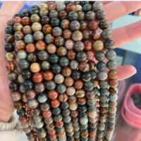 Natural Picture Jasper Beads polished DIY Sold Per Approx 14.96 Inch Strand