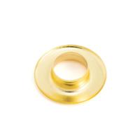 Brass Grommet Donut gold color plated DIY golden nickel lead & cadmium free Sold By Set