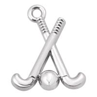 Zinc Alloy Pendants silver color plated DIY & Unisex lead & nickel free Sold By PC