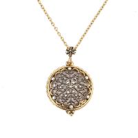 Zinc Alloy Jewelry Necklace plated fashion jewelry nickel lead & cadmium free Length 64 cm Sold By PC