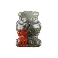 Gemstone Decoration Owl Carved  Sold By PC