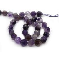 Natural Amethyst Beads Round DIY & faceted purple Sold Per Approx 14.96 Inch Strand