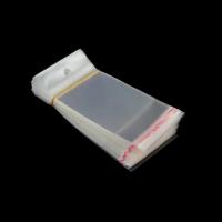Resealable Plastic Zip Lock Bag OPP Bag Rectangle transparent white Sold By Lot