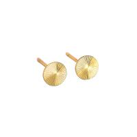 925 Sterling Silver Stud Earring plated for woman Sold By Pair