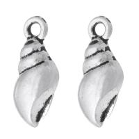 Zinc Alloy Animal Pendants Conch antique silver color plated Unisex silver color nickel lead & cadmium free Approx 1.5mm Sold By KG