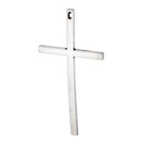 Zinc Alloy Cross Pendants antique silver color plated Unisex silver color nickel lead & cadmium free Approx 2mm Sold By KG