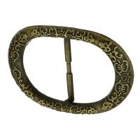 Tibetan Style Decorative Buckle, antique bronze color plated, DIY, nickel, lead & cadmium free, 55x38x4mm, Sold By KG