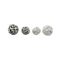 925 Sterling Silver Beads DIY & hollow Sold By Lot