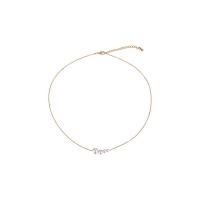 Brass Necklace with Plastic Pearl with 1.97inch extender chain gold color plated fashion jewelry & for woman nickel lead & cadmium free Length Approx 16.61 Inch Sold By PC