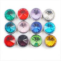Crystal perle, Cink Alloy, s Kristal, možete DIY, više boja za izbor, nikal, olovo i kadmij besplatno, 8mm, Prodano By PC